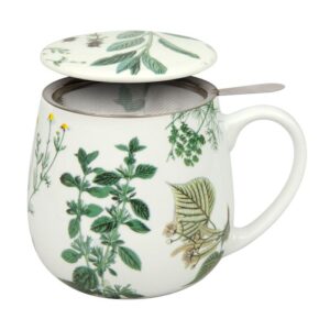 ماگ دمنوش گیاهان سبز