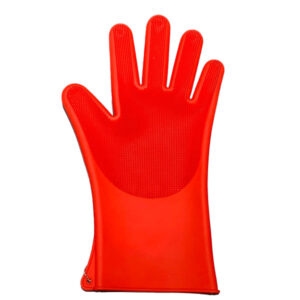 دستکش اسکرابر قرمز
